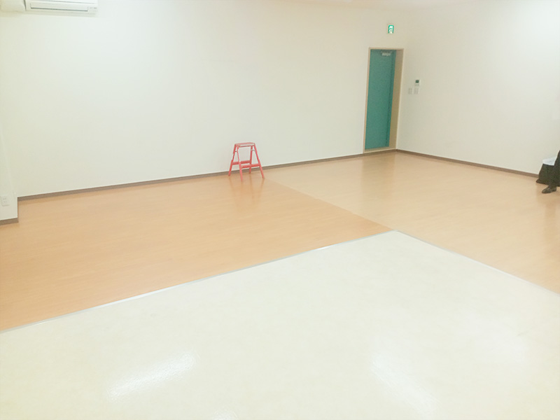 京都でOAフロアを使用した工事