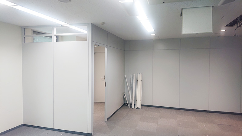 事務所の内装改装工事