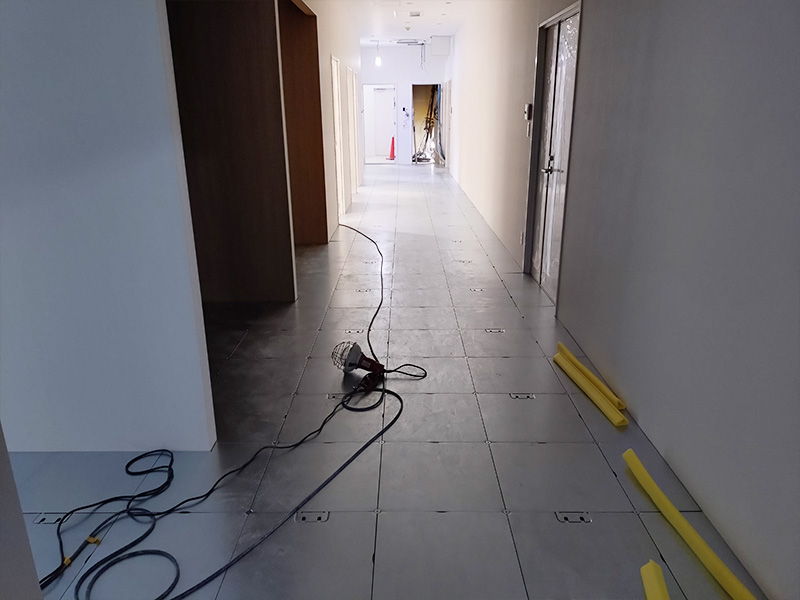 BFWを使用した新築工事