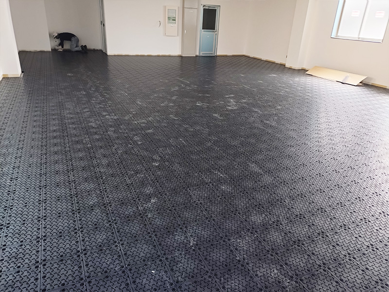 事務所のOAフロア化工事