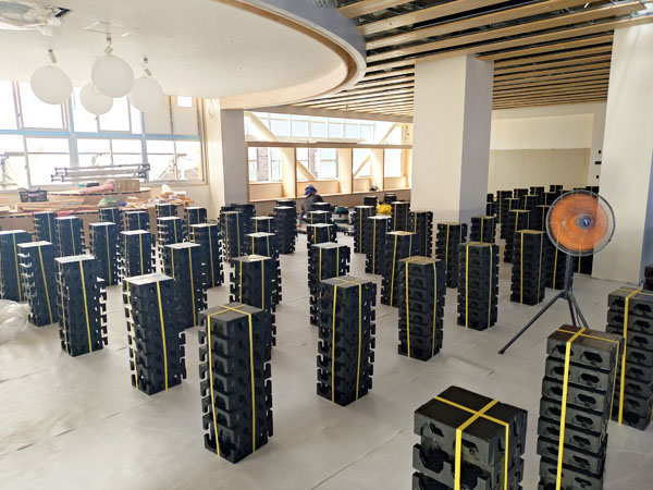 BF75を使用した小学校寿命延長工事