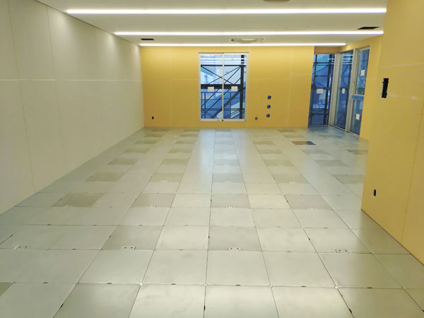 BFW3000を使用した新築工事