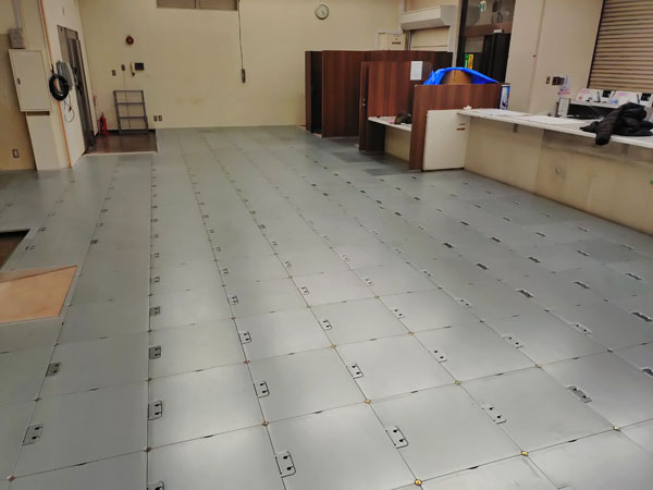 BFWを使用した夜間工事